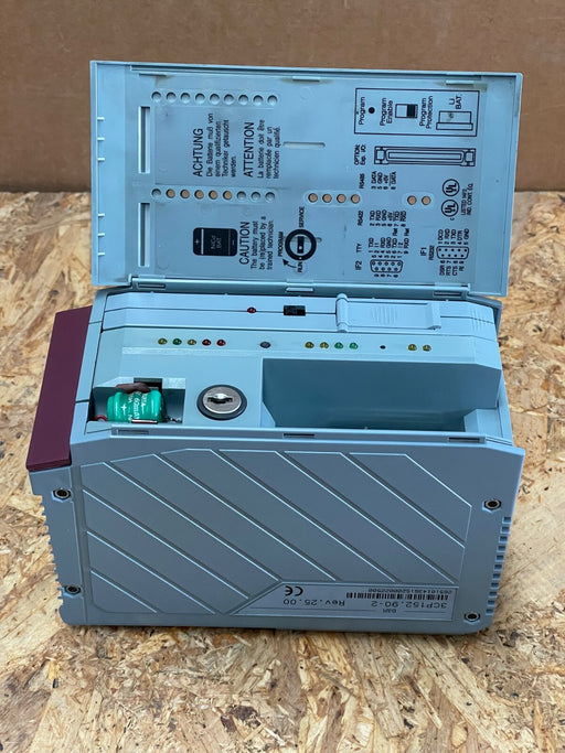 B&R - 3CP152.90-2 - CP152 Central Processing Unit, 64 kB Flash, 256 kB SRAM
