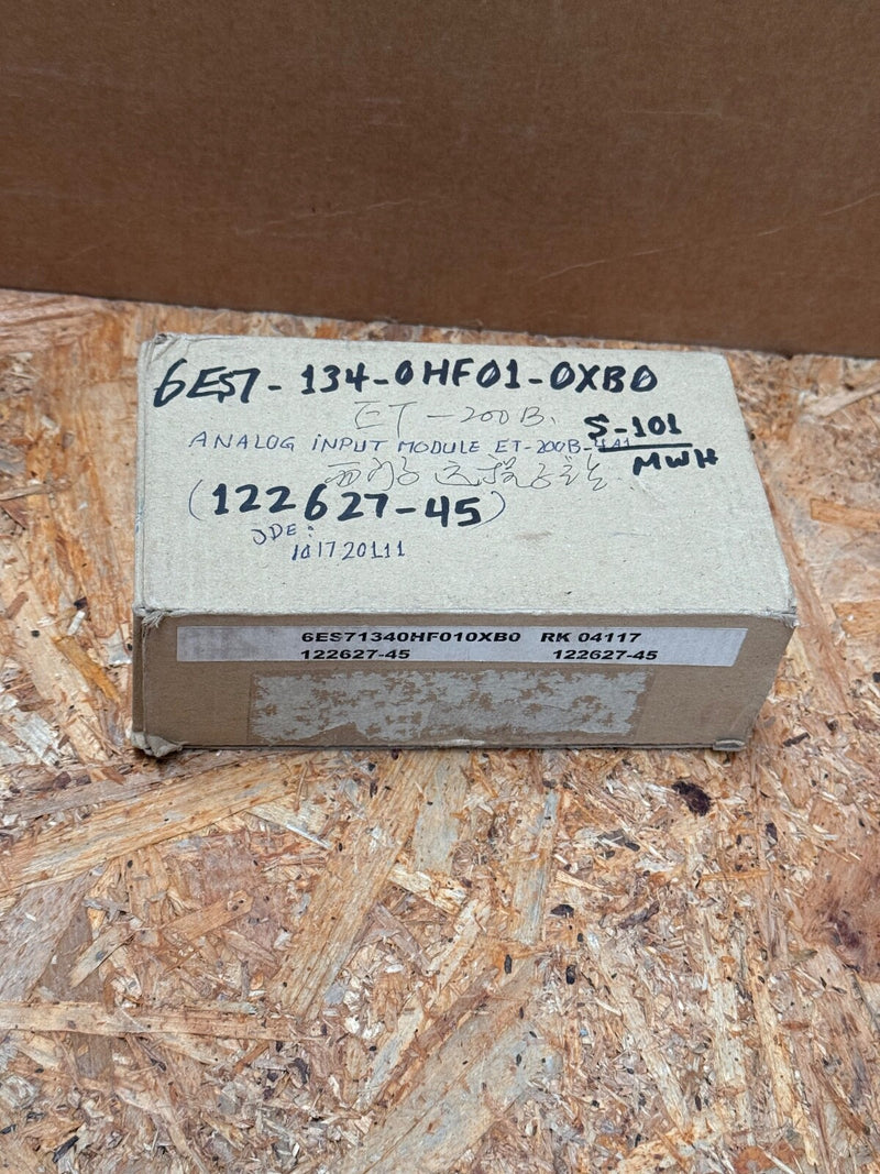 Siemens – 6ES7 134‑0HF01‑0XB0 – ET 200B Analog Input Module, 4× AI, 0/4–20 mA