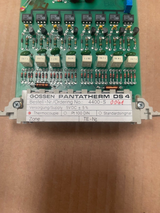 Gossen – Pantatherm DS4 4400-S-0041 – Temperature Controller / Regulation Card
