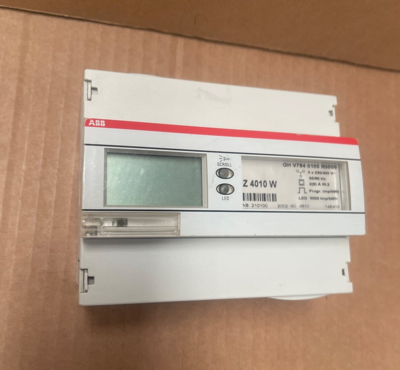 ABB – DZ 4010 W – 3-Phase Delta Meter / Energy Meter (2(6) A)