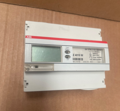 ABB – DZ 4010 W – 3-Phase Delta Meter / Energy Meter (2(6) A)