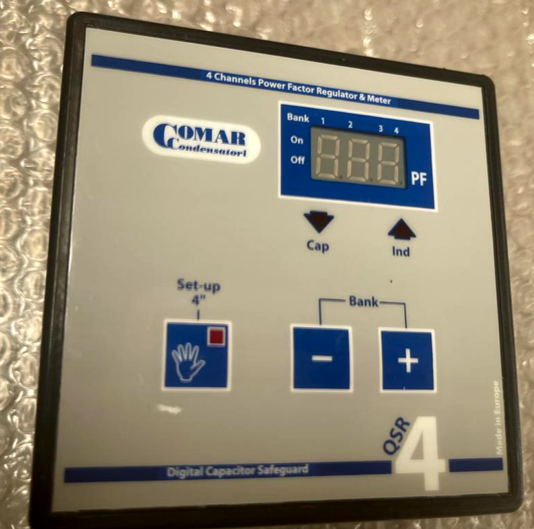 Comar condensatori QSR4 regulator