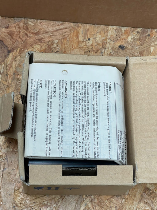 Shimaden – SD20‑490‑100024‑E0 – SD20 Series Digital Temperature Controller