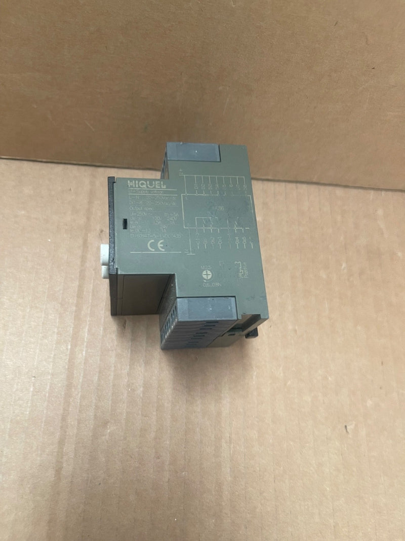 HIQUEL – HI-86 Minimodule – 8 Digital Inputs & 6 SPNO Outputs, DIN-rail Module