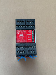 Banner – ES‑TN‑1H5 – E‑Stop Safety Module 24 VDC, 4NO Safety Relays, Adjustable