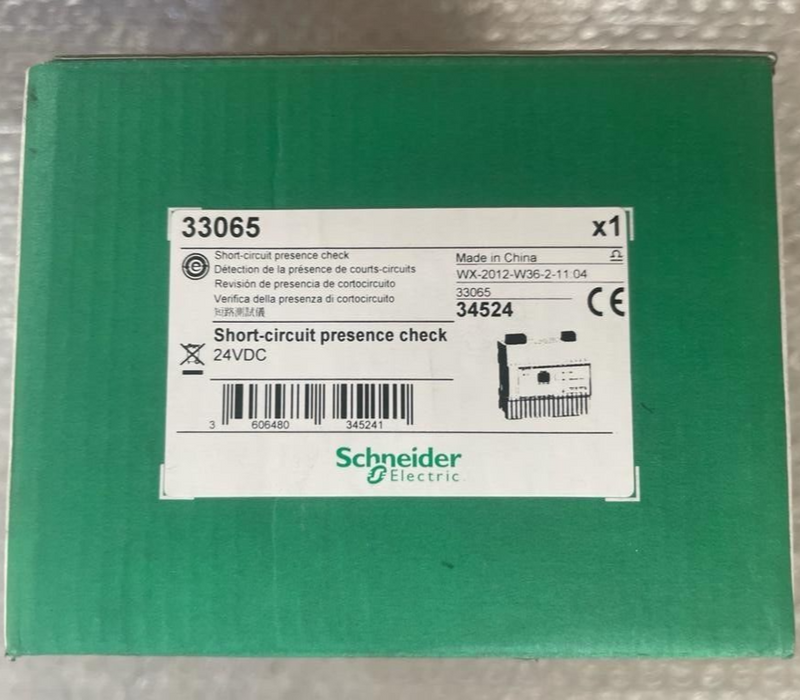 Schneider Electric, 33065 Short-circuit presence check 24VDC IMPEDANCE METER