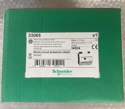 Schneider Electric, 33065 Short-circuit presence check 24VDC IMPEDANCE METER
