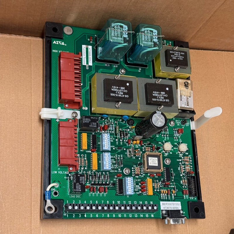 Asco Interface ASCO – 473670-005 – Transfer Switch Control Interface Board — VOLTWERK ...