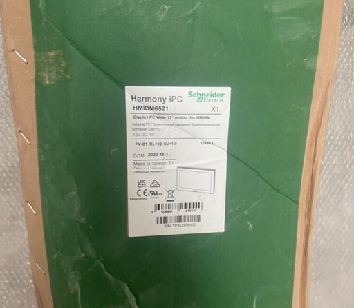 Schneider Electric Harmony iPC HMIDM6521 Display PC Wide 12" multi-t, for HMIBM