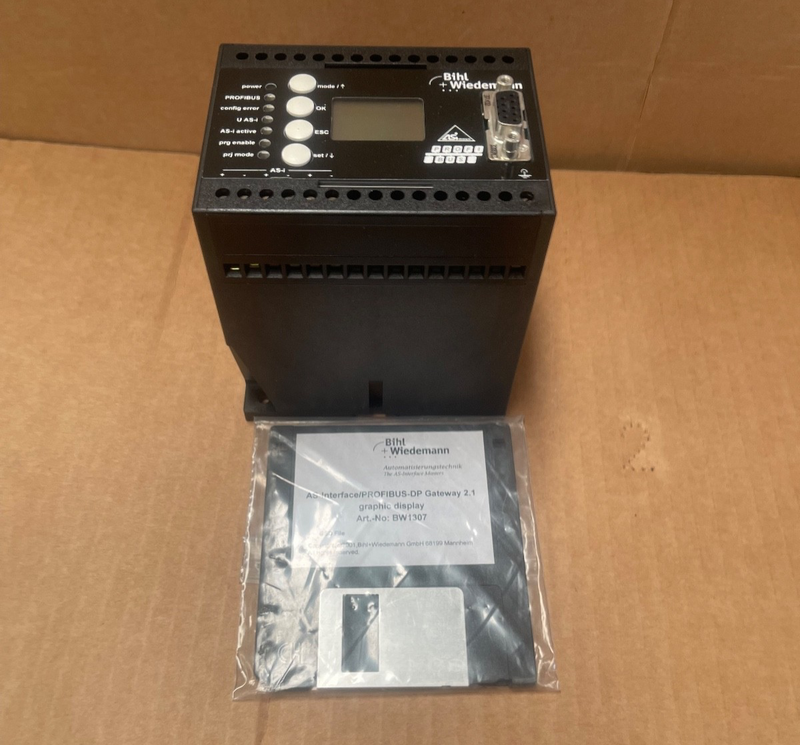 Bihl + Wiedemann – BW1307 – AS-Interface 2.1 / PROFIBUS Gateway