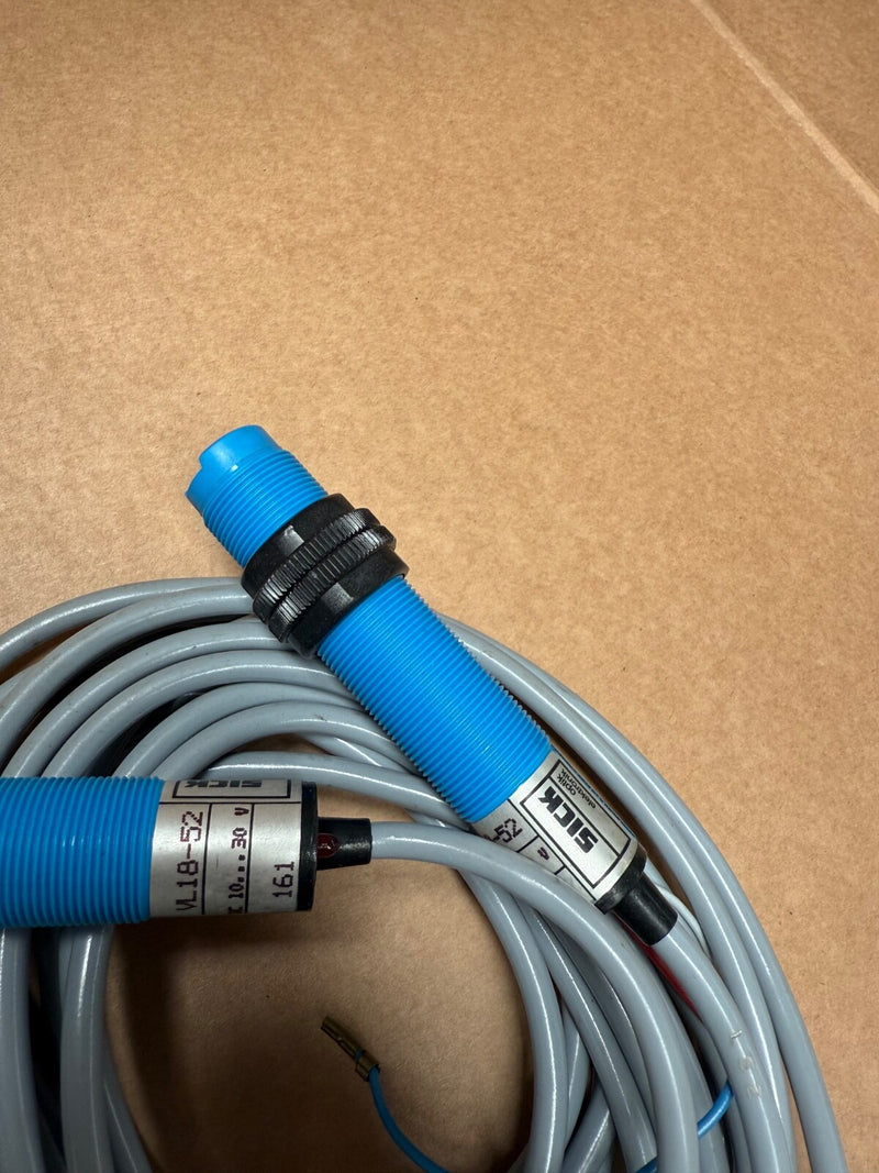 SICK – VL18‑52 – M18 Barrel Retro‑Reflective Photoelectric Sensor