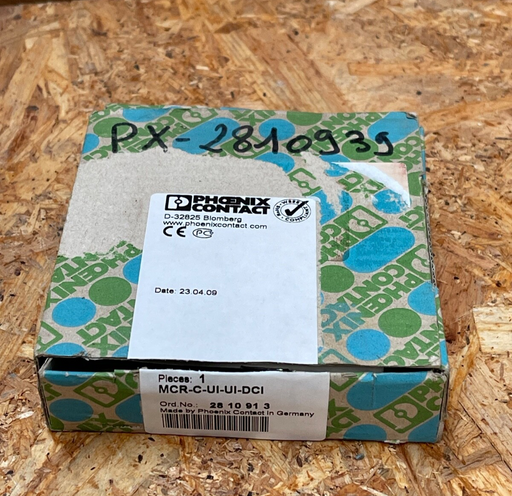 Phoenix Contact - 2810913 - MCR-C-UI-UI-DCI Signal Conditioner, ±10 V I/O, 3-Way