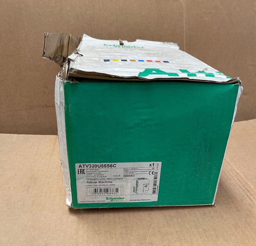 Schneider Electric – ATV320U55S6C – Altivar Machine 5.5 kW VFD 525‑600 V 3‑Phase