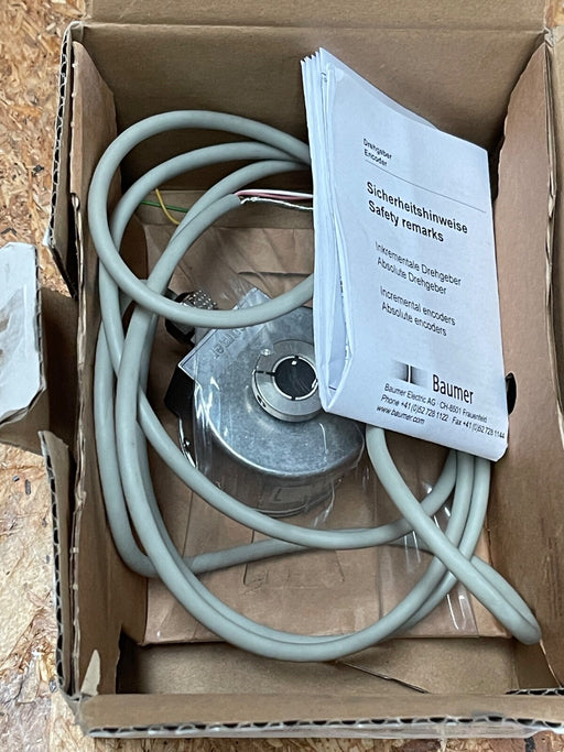 Baumer - BHG 16.24K10-B2-5 - Incremental Hollow Shaft Encoder, 1024 PPR