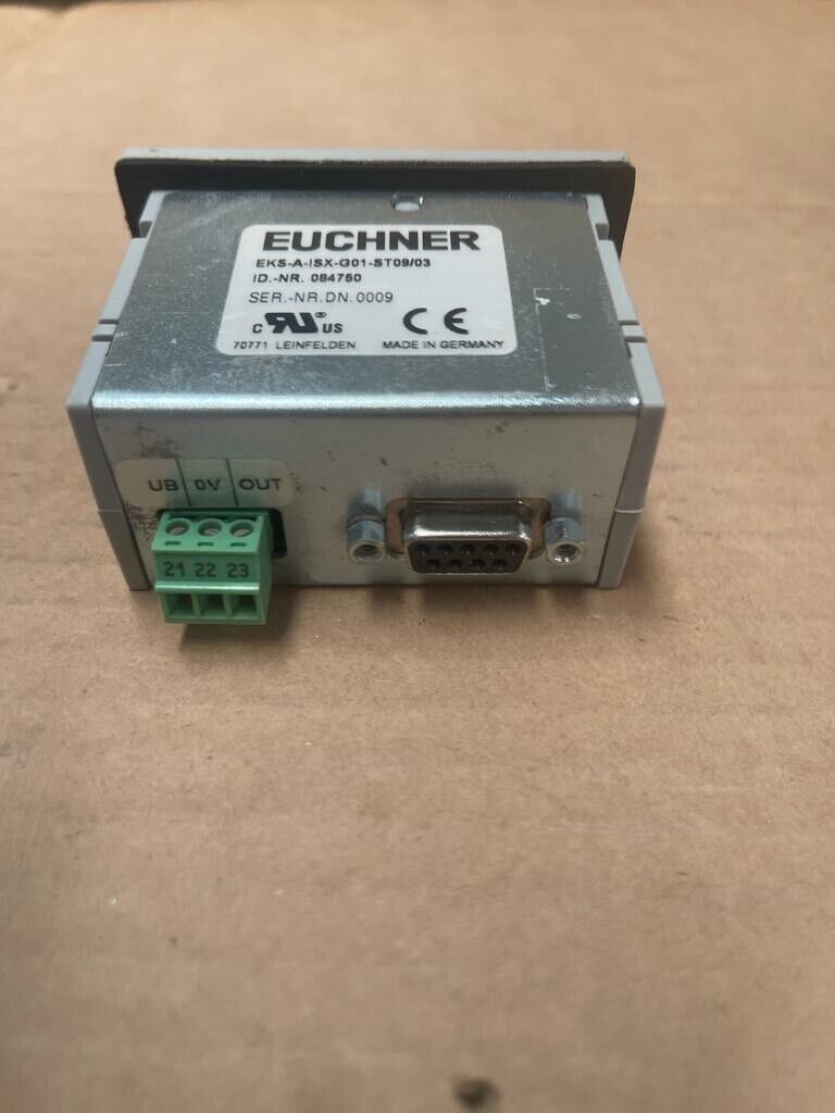 EUCHNER EKS-A-ISX-G01-ST09/03 Key System Switch 084750