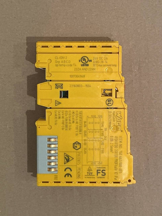 WAGO I/O-SYSTEM 750-667/000-003 4FDI/4FDO