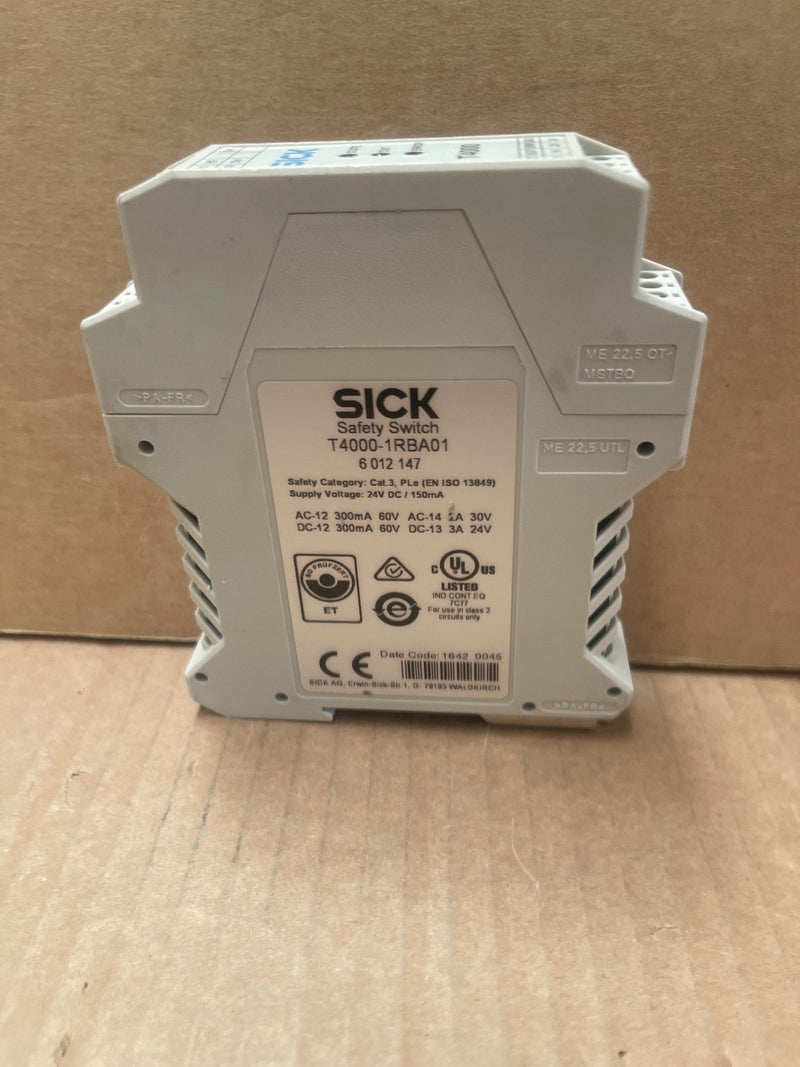 T4000 Reverse Switch SICK – T4000-1RBA01 – Non-Contact Safety Switch / Evaluation Unit (24 ...