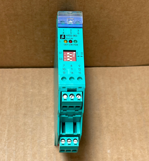 Pepperl+Fuchs – KFD2‑SR2‑Ex1.W (132958) – 1‑Channel Isolated Switch Amplifier