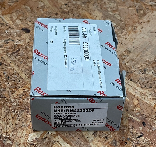 Bosch Rexroth - R162222320 - Ball Runner Block, Size 25, High Accuracy