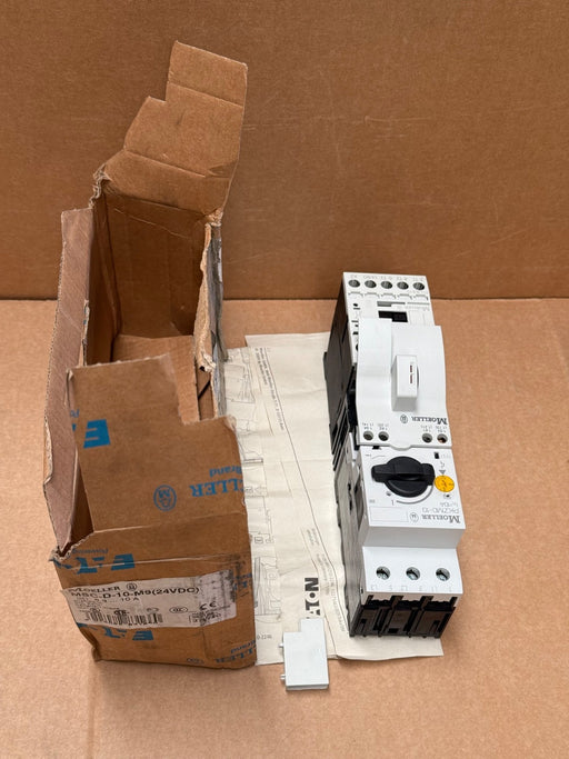 Eaton – MSC‑D‑10‑M9 – DOL Motor Starter 6.3‑10 A Overload, 24 VDC Coil