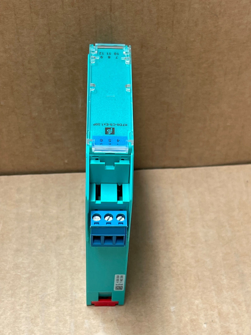 Pepperl+Fuchs – KFD0‑CS‑Ex1.50P (72143) – 1‑Channel Intrinsically Current Repeat