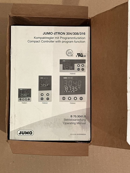 JUMO 703044/181-140-23/000 00450043 Compact Controller