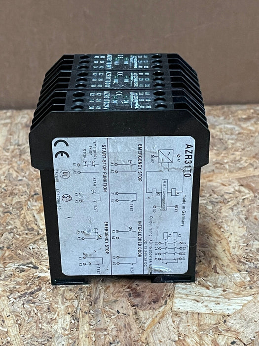 Schmersal - AZR31T0 - Dual-Channel Safety Relay for Emergency Stop and Guard mon