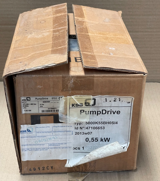 KSB – 5000K55BH0SI4 – Industrial Centrifugal / Process PumpDrive