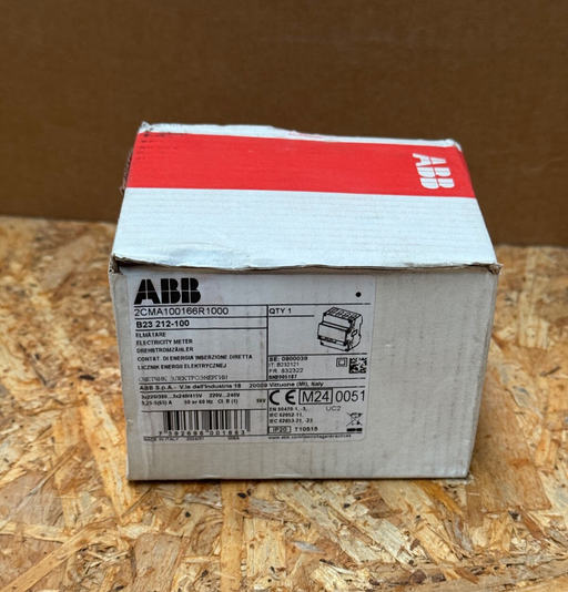 ABB – B23 212‑100 (2CMA100166R1000) – 3‑Phase DIN‑Rail Energy Meter, 65 A