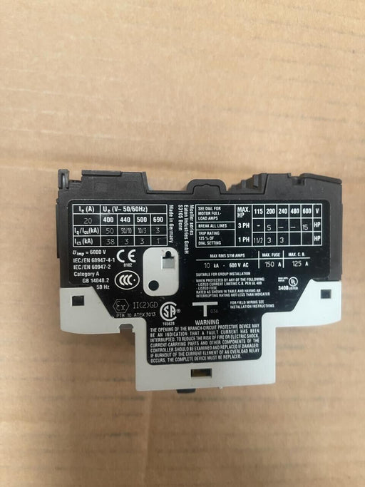 5PCs EATON - PKZM0-20 - XTPR020BC1 - Motor Circuit Breaker 20A