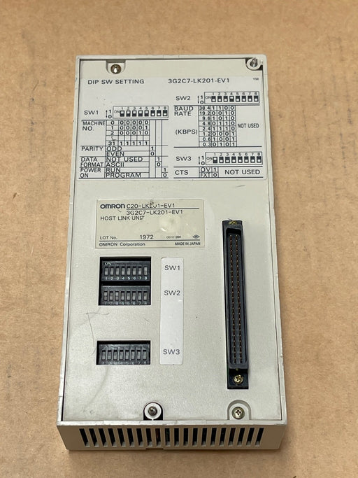 Omron – 3G2C7‑LK201‑EV1 – Hostlink RS‑232C Communication Module