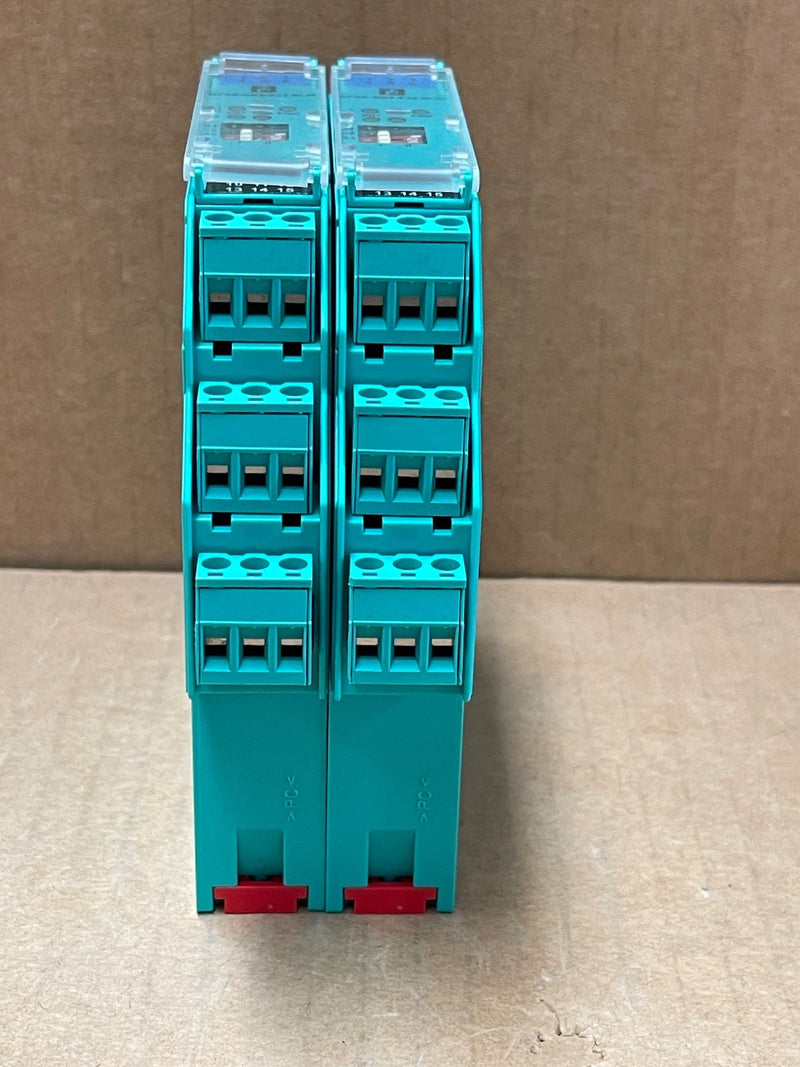 Pepperl+Fuchs – KFA6‑SR2‑Ex2.W.IR (107093) – 2‑Channel Isolated Switch Amplifier