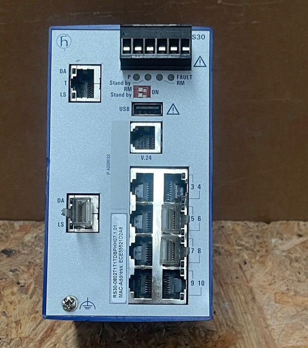 Hirschmann – RS30‑0802T1T1TDBPHH 07.1.01 – Managed OpenRail Ethernet Switch