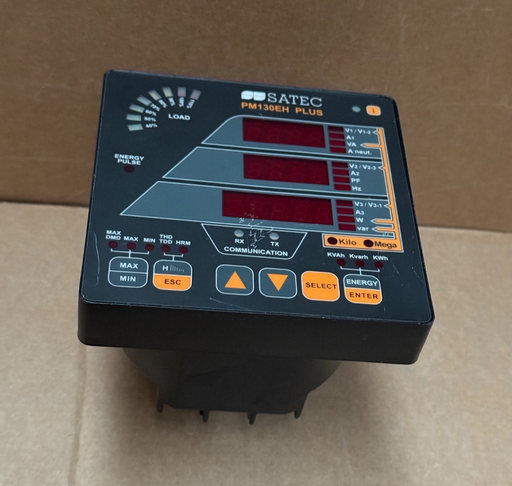 SATEC – PM130EH PLUS – Multifunction 3‑Phase Power & Energy Meter with Harmonics