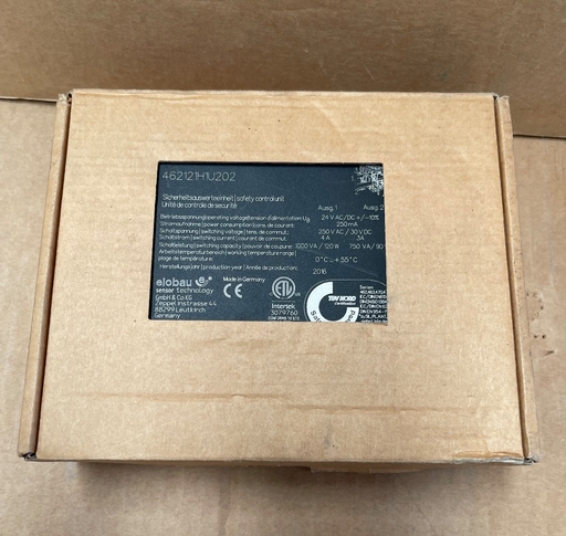 Elobau – 462121H1U202 – Safety Control Unit / Safety Relay SIL3 PLe