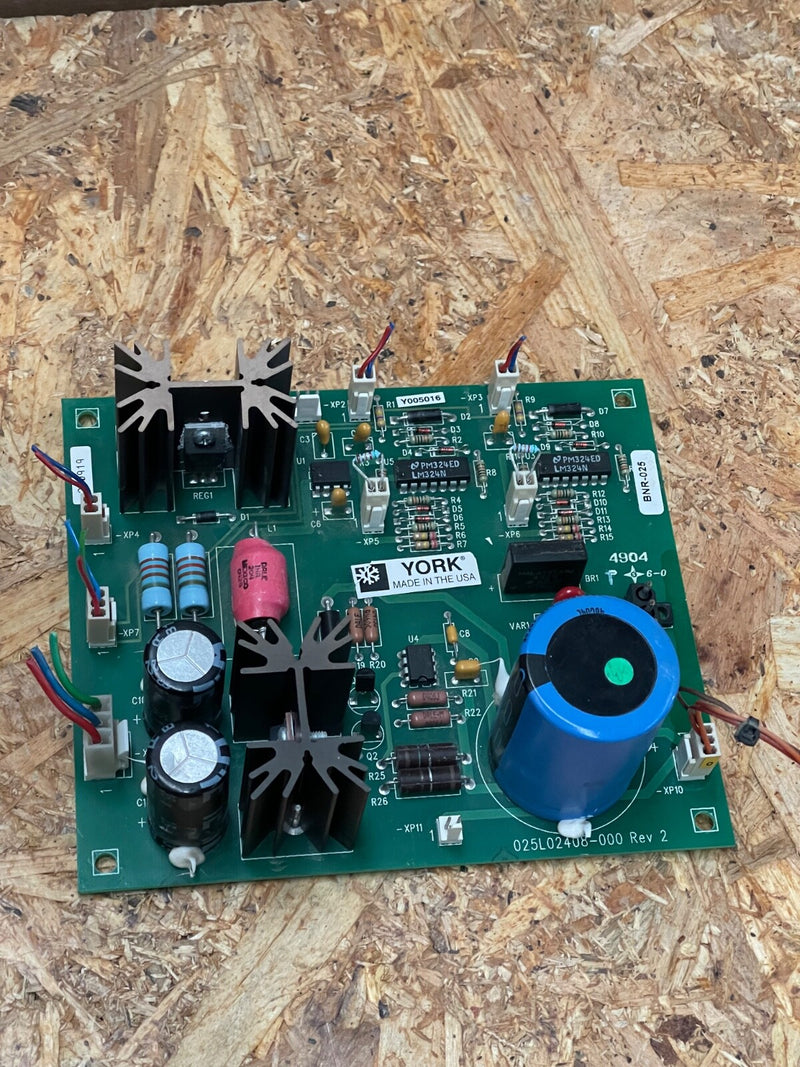 York - 025L02408-000 - LVD Power Supply PCB Board, BRD-4903