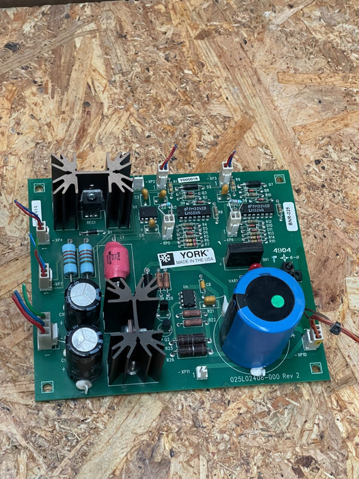 York - 025L02408-000 - LVD Power Supply PCB Board, BRD-4903