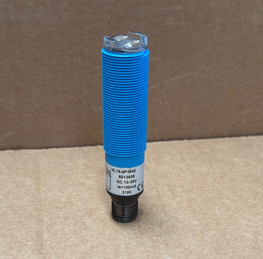 SICK – VL18‑4P3640 (6013605) – M18 Retro‑Reflective Photoelectric Sensor