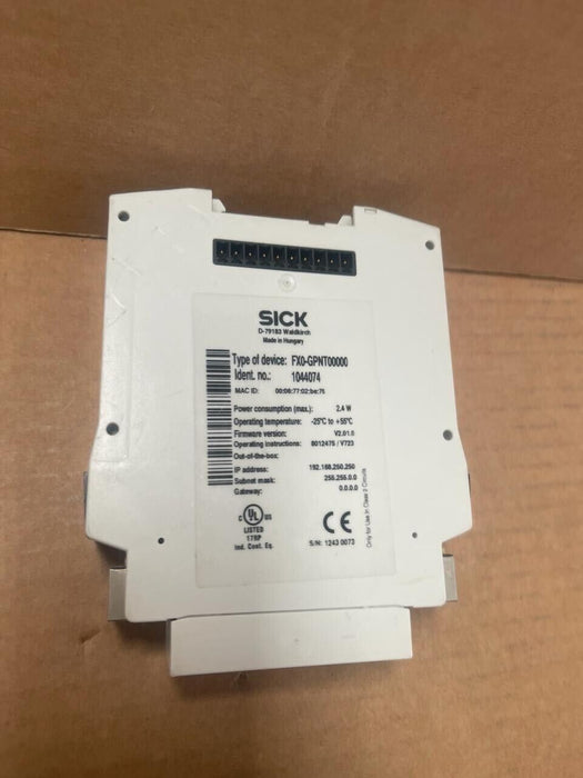 SICK - GPNT00000 - FLEXISOFT PROFINET IO