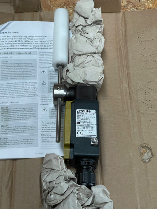 Steute - 1420738 - Ex ES 98 SR-02 Belt Alignment Switch, -40 °C, ATEX Zone 1/21
