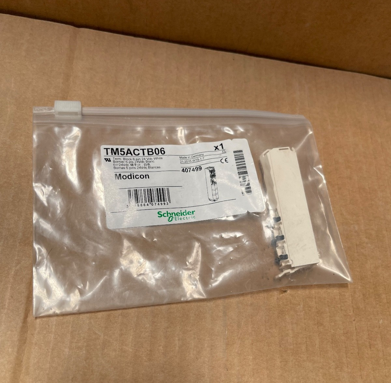 Schneider Electric – TM5ACTB06 – Modicon TM5 Series Terminal Block, 6‑Pin