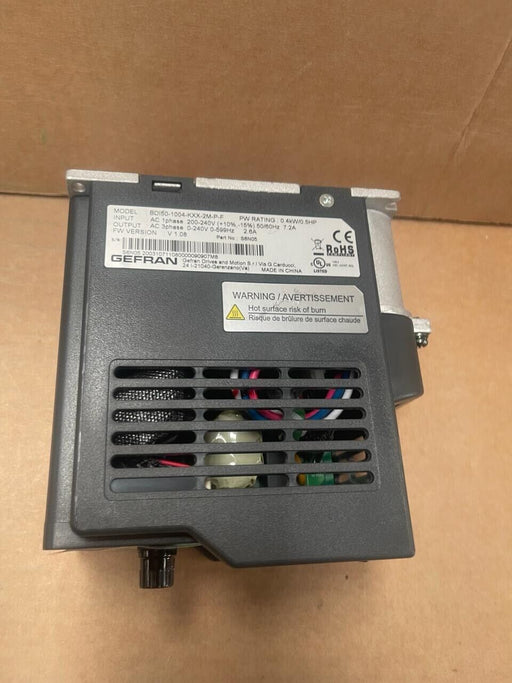 GEFRAN - BDI50-1004.KXX-2M-P-F - 0.4kW/0.5HP - AC Speed Drive