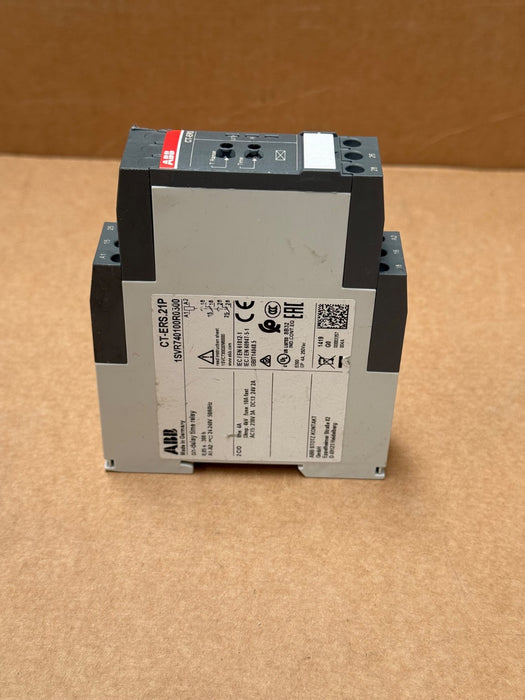 ABB – 1SVR740100R0300 – CT‑ERS.21P On‑Delay Timer Relay, 24–240 VAC/DC