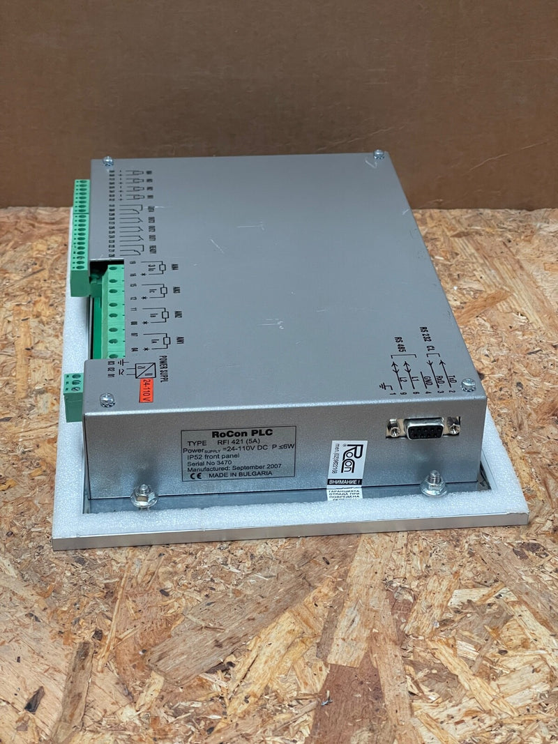RoCon – RFI 421 – Industrial Control PLC, 24–110 VDC Input, RS232/RS485