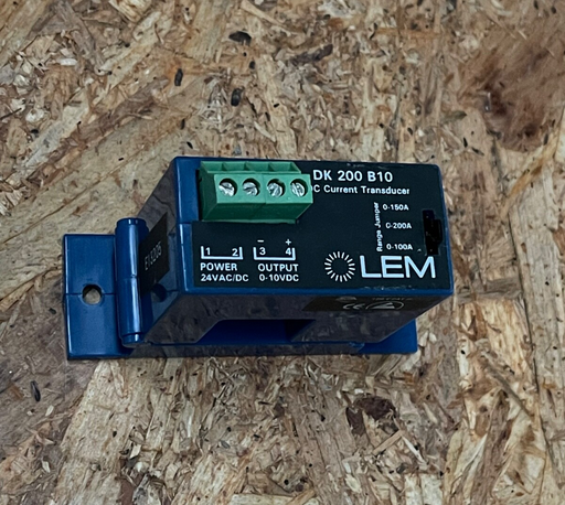 LEM – DK 200 B10 – Split-Core DC Current Transducer, 100/150/200 A Selectable