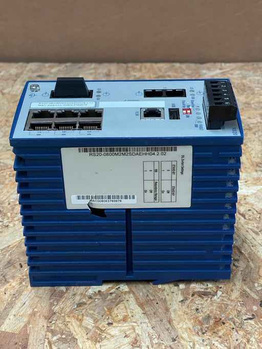 Hirschmann – RS20‑0800M2M2SDAEHH04.2.02 – Managed DIN‑Rail Industrial Ethernet