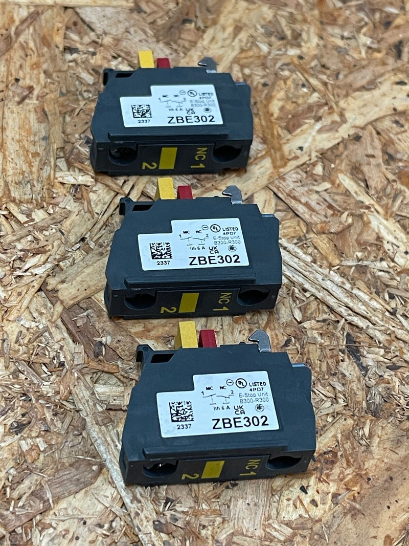 Schneider Electric – ZBE302 – Harmony XB4/XB5 22 mm Single Contact Block