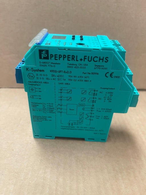 PEPPERL+FUCHS - KFD2-UFT-Ex2.D - 132916 - Frequency converter