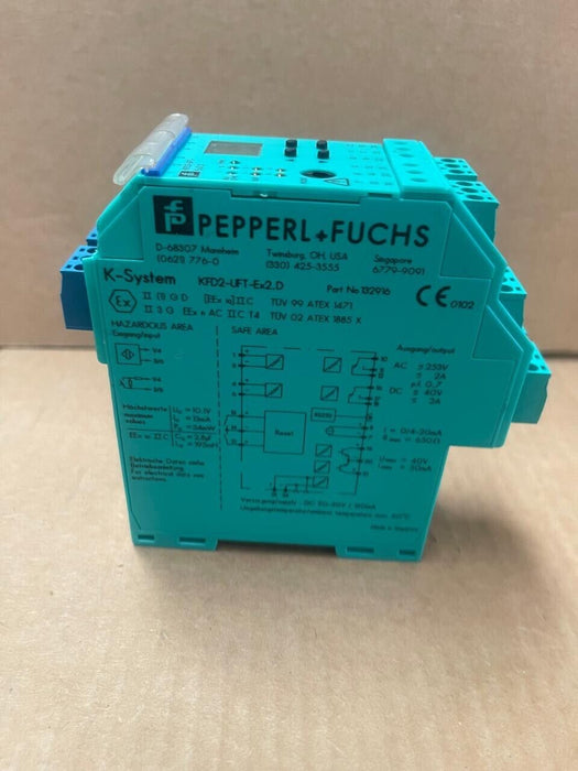 PEPPERL+FUCHS - KFD2-UFT-Ex2.D - 132916 - Frequency converter