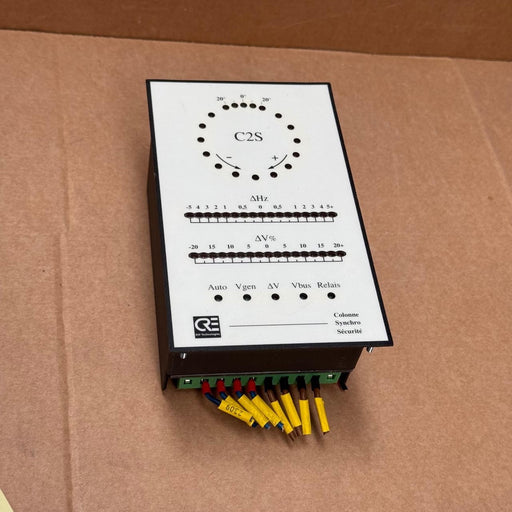 CRE Technology – C2S (A25Z0) – 100 V Auto-Synchronizer & Safety Column